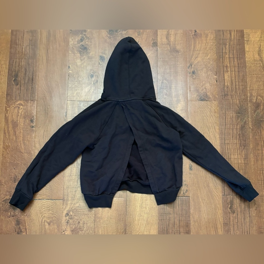 Athleta open back hoodie women Sz medium black - Picture 4 of 6